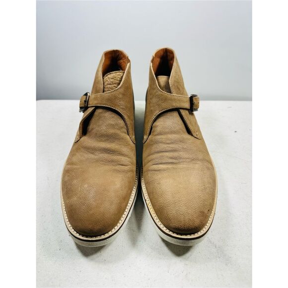 Hugo Boss Men’s Brown Leather “Olden” Boots US11 main image 6